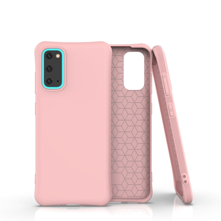 For Galaxy S20 Solid Color TPU Slim Shockproof Protective Case
