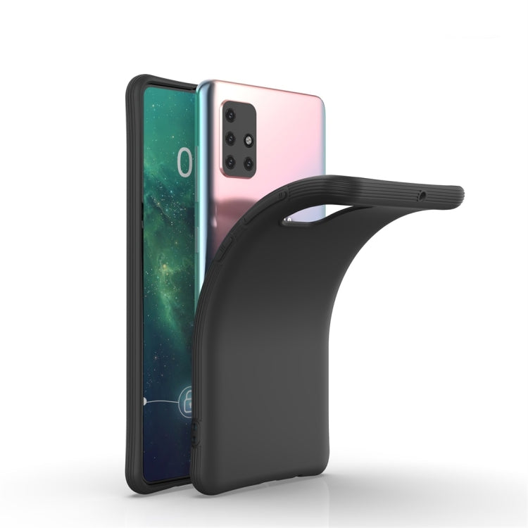 For Galaxy A71 Solid Color TPU Slim Shockproof Protective Case