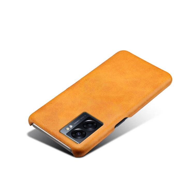 For OPPO A57 5G Calf Texture PC + PU Phone Case