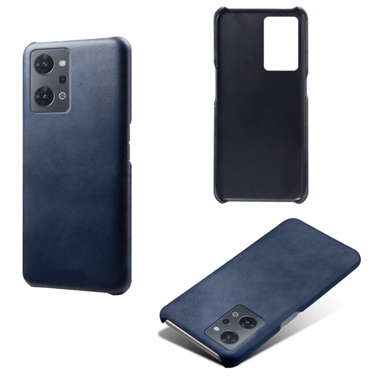 For OPPO Reno7 A Calf Texture PC + PU Phone Case