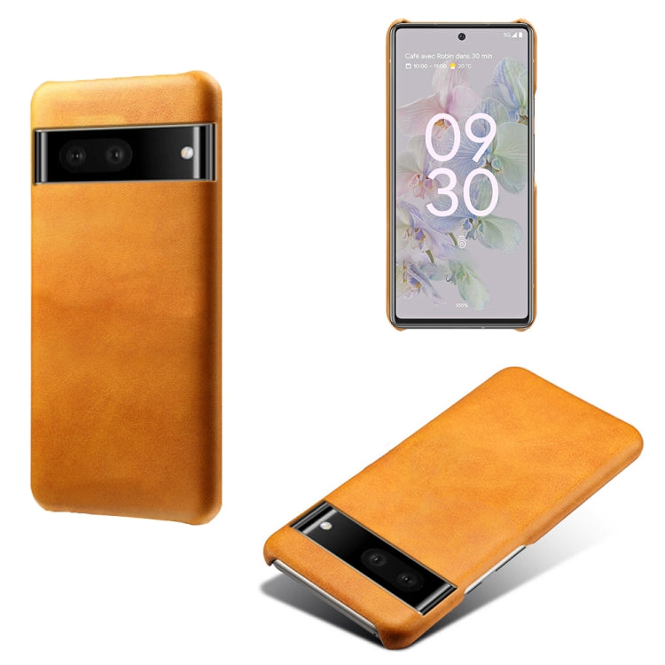 For Google Pixel 6a Calf Texture PC + PU Phone Case