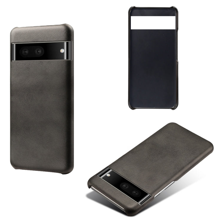 For Google Pixel 6a Calf Texture PC + PU Phone Case