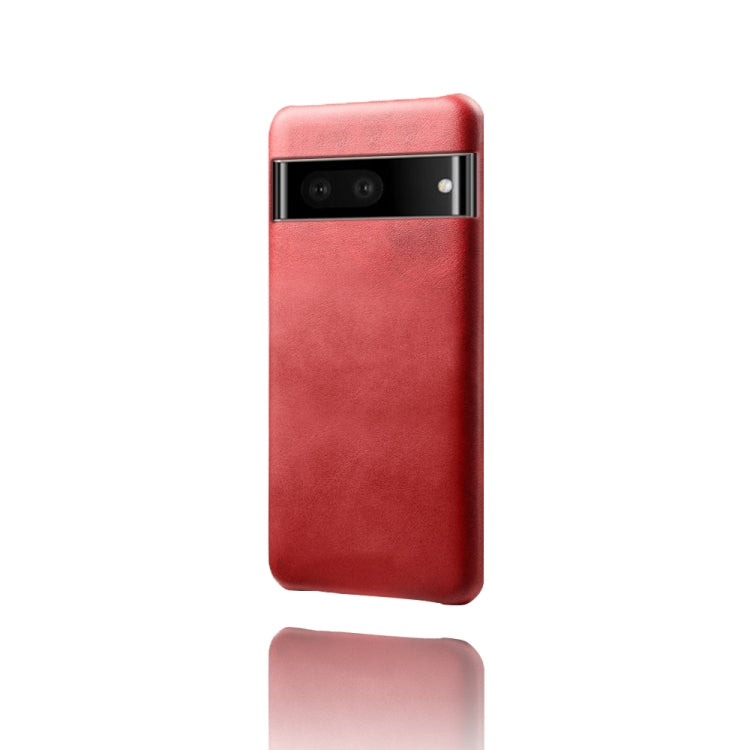 For Google Pixel 6a Calf Texture PC + PU Phone Case