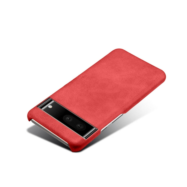 For Google Pixel 6a Calf Texture PC + PU Phone Case