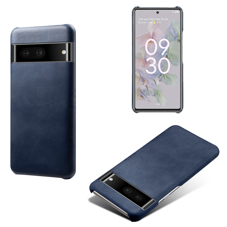 For Google Pixel 6a Calf Texture PC + PU Phone Case