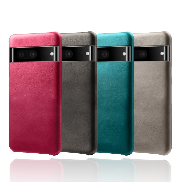 For Google Pixel 6a Calf Texture PC + PU Phone Case