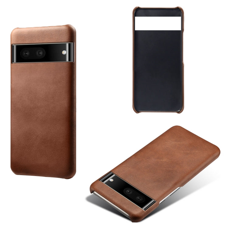 For Google Pixel 6a Calf Texture PC + PU Phone Case