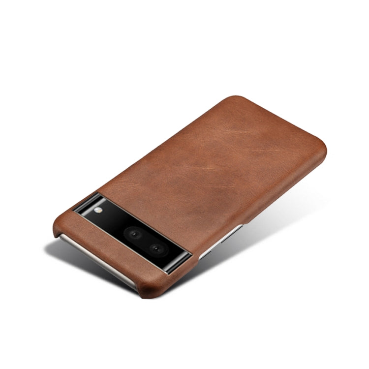 For Google Pixel 6a Calf Texture PC + PU Phone Case