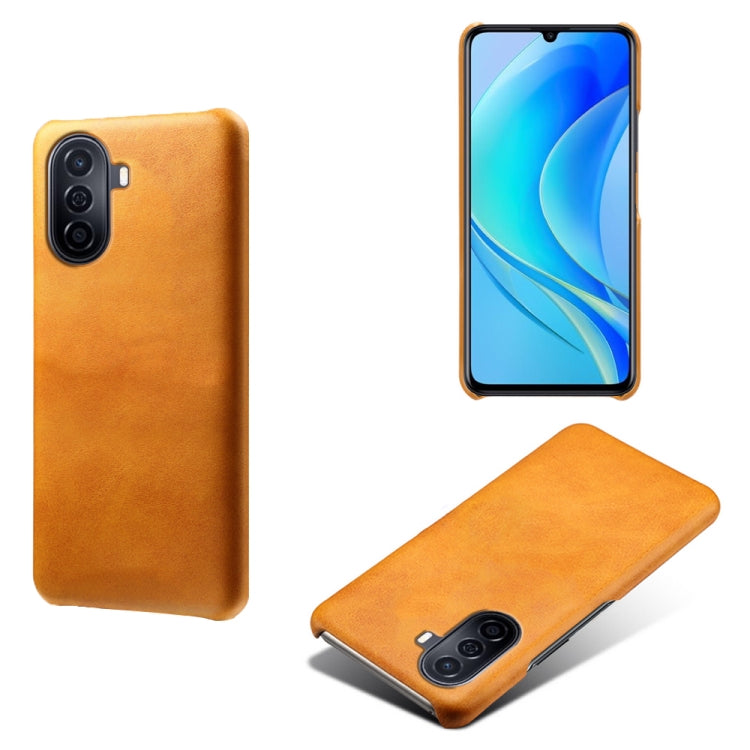 For Huawei Enjoy 50 Calf Texture PC + PU Phone Case