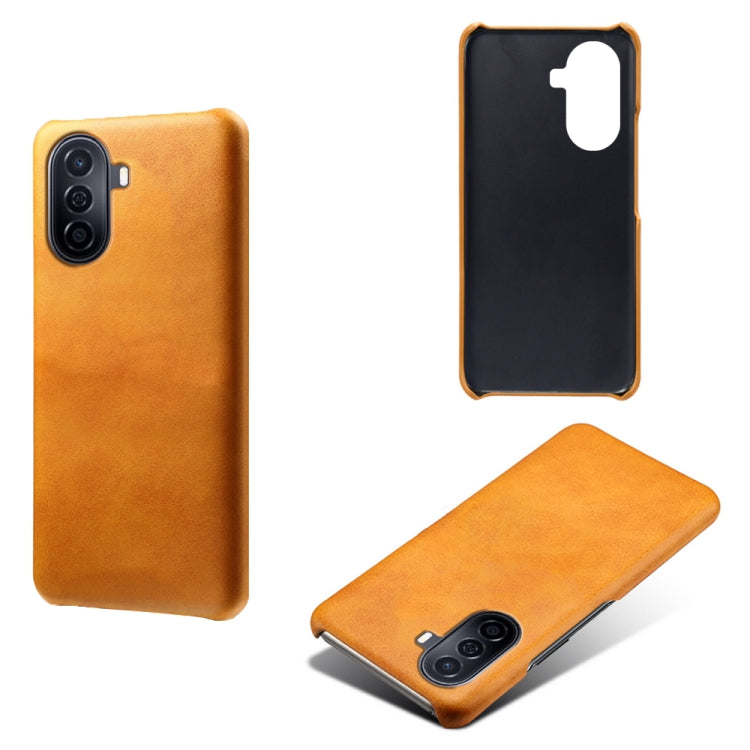 For Huawei Enjoy 50 Calf Texture PC + PU Phone Case