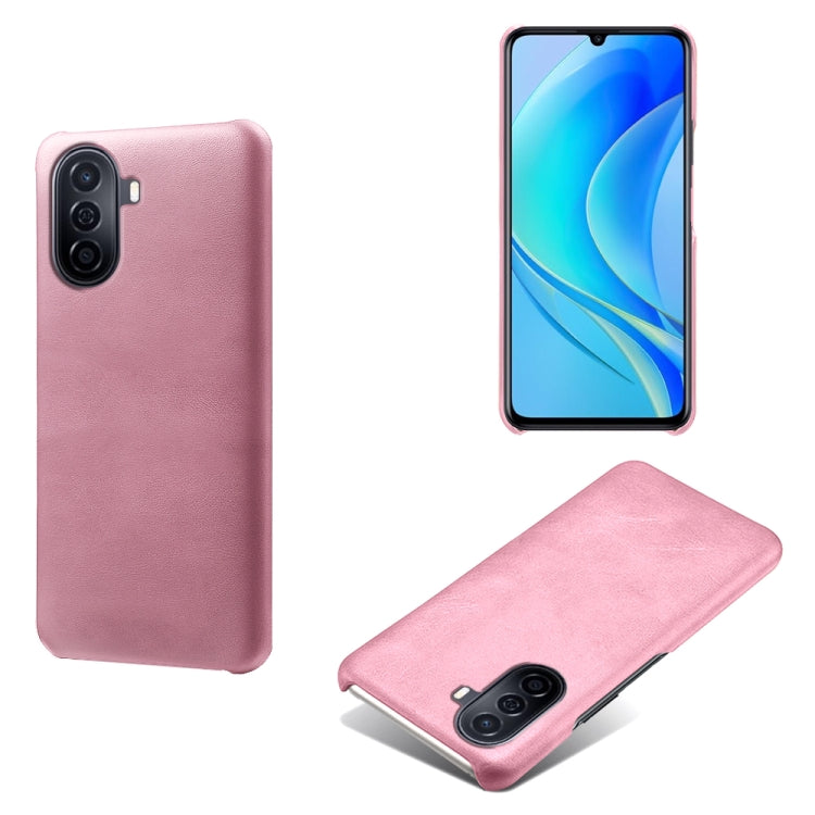 For Huawei Enjoy 50 Calf Texture PC + PU Phone Case
