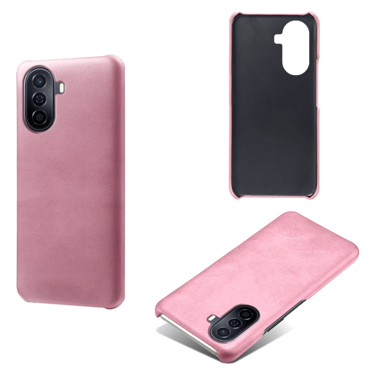 For Huawei Enjoy 50 Calf Texture PC + PU Phone Case