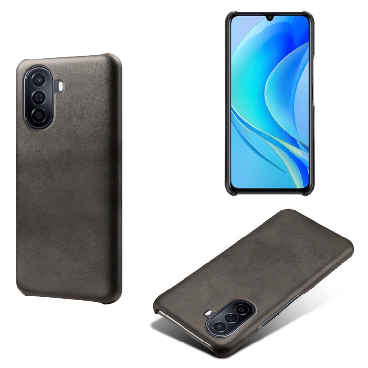 For Huawei Enjoy 50 Calf Texture PC + PU Phone Case
