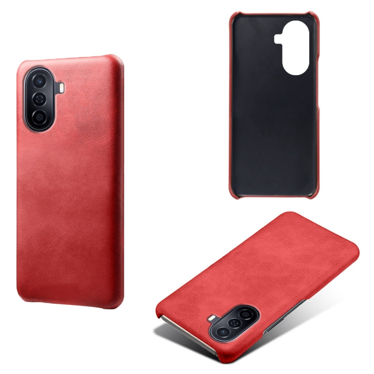 For Huawei Enjoy 50 Calf Texture PC + PU Phone Case
