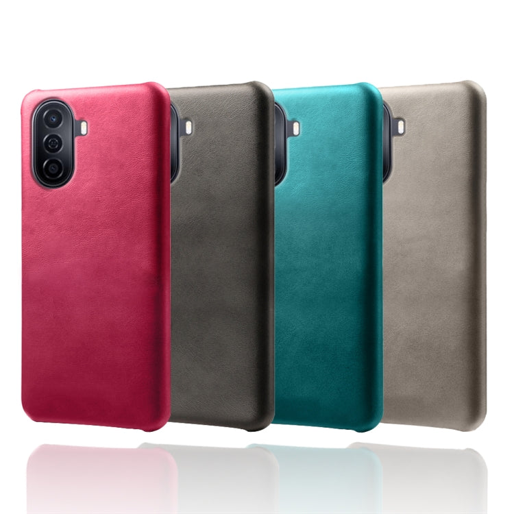 For Huawei Enjoy 50 Calf Texture PC + PU Phone Case