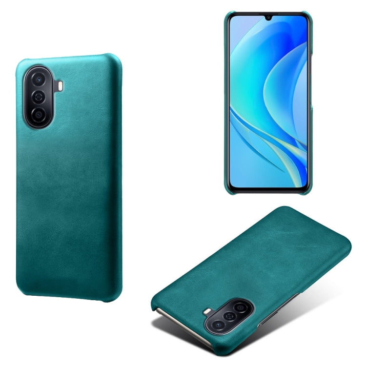 For Huawei Enjoy 50 Calf Texture PC + PU Phone Case