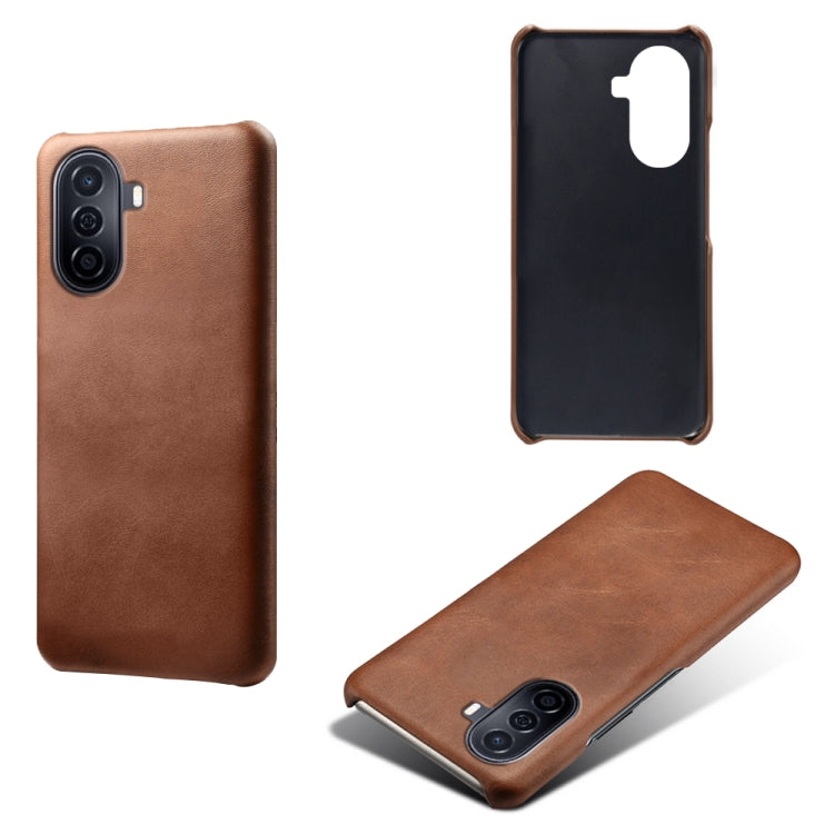 For Huawei Enjoy 50 Calf Texture PC + PU Phone Case