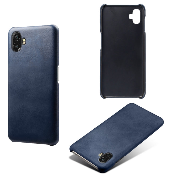 For Samsung Galaxy Xcover6 Pro Calf Texture PC + PU Phone Case