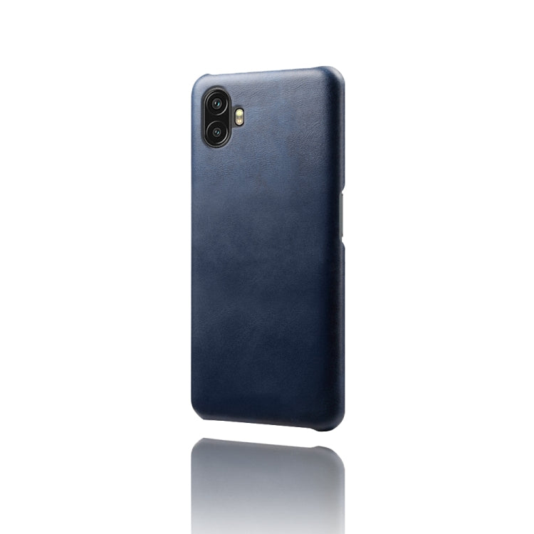 For Samsung Galaxy Xcover6 Pro Calf Texture PC + PU Phone Case