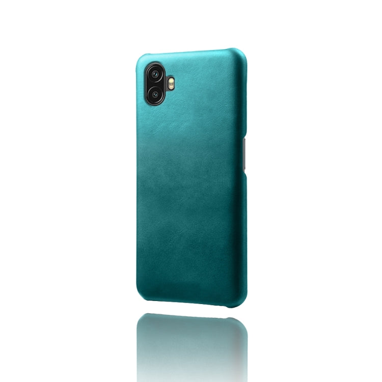For Samsung Galaxy Xcover6 Pro Calf Texture PC + PU Phone Case