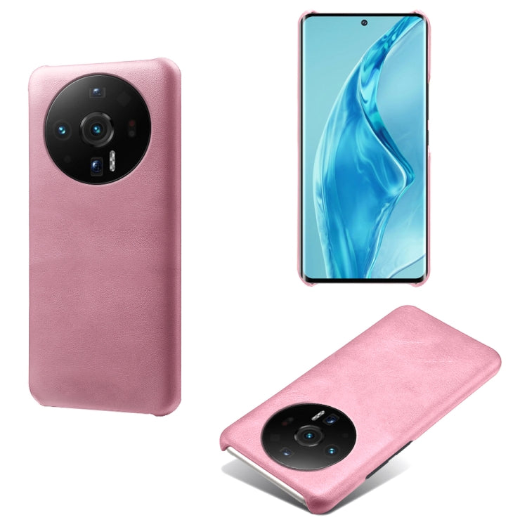 For Xiaomi 12S Ultra Calf Texture PC + PU Phone Case