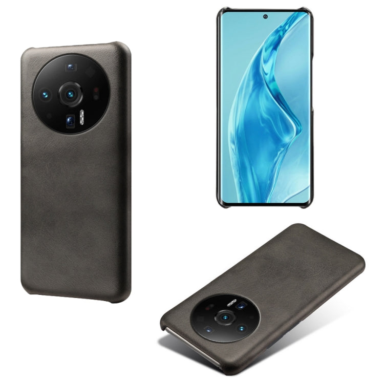 For Xiaomi 12S Ultra Calf Texture PC + PU Phone Case