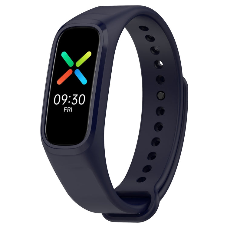 For OPPO Band Vitality Edition Waterproof Sweatproof Solid Color Watch Band