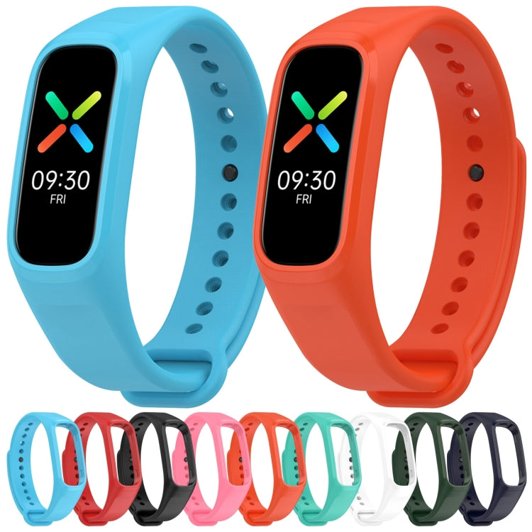For OPPO Band Vitality Edition Waterproof Sweatproof Solid Color Watch Band