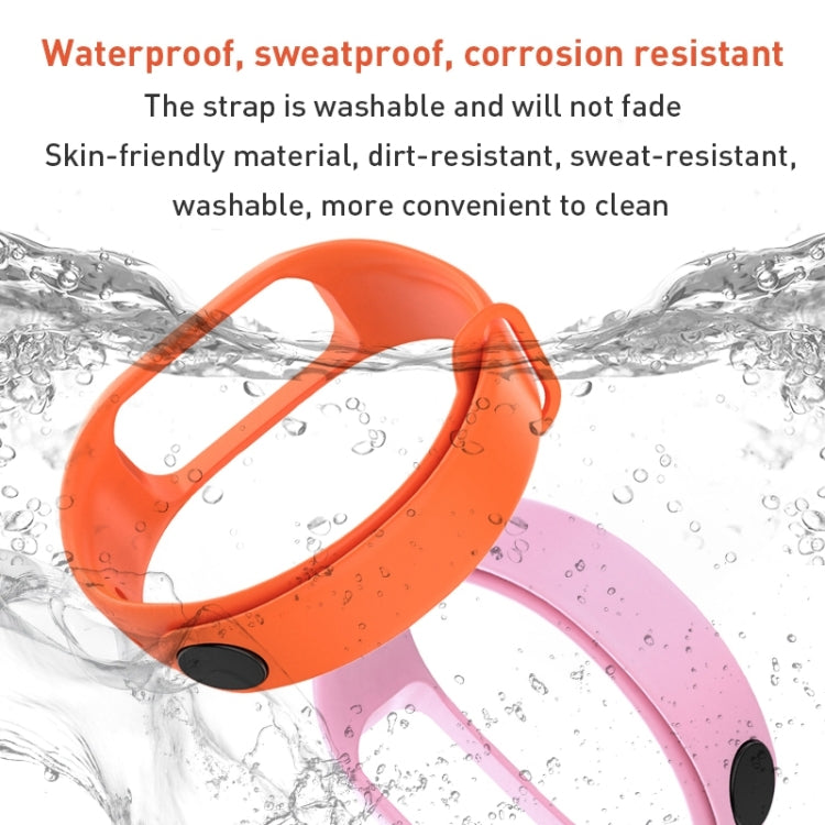 For OPPO Band Vitality Edition Waterproof Sweatproof Solid Color Watch Band