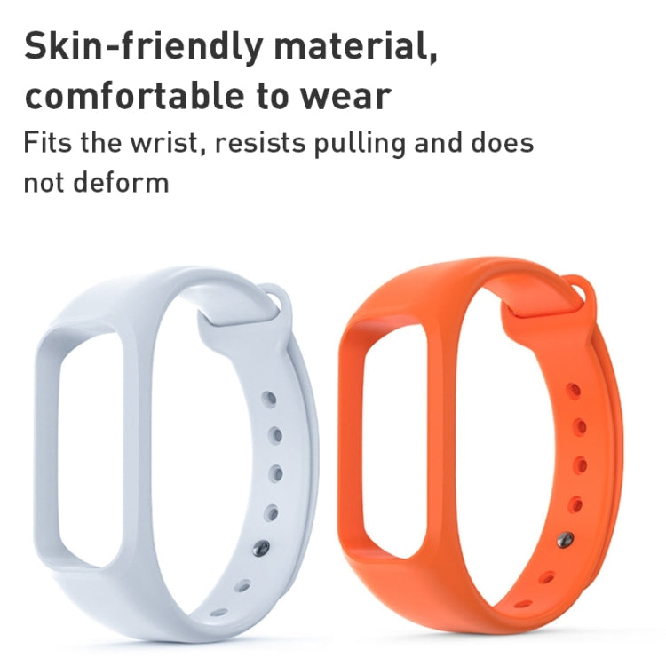 For OPPO Band Vitality Edition Waterproof Sweatproof Solid Color Watch Band