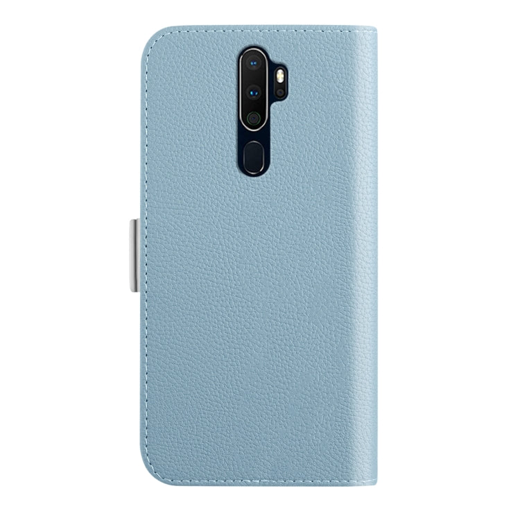 For OPPO A9 2020 Candy Color Litchi Texture Leather Phone Case