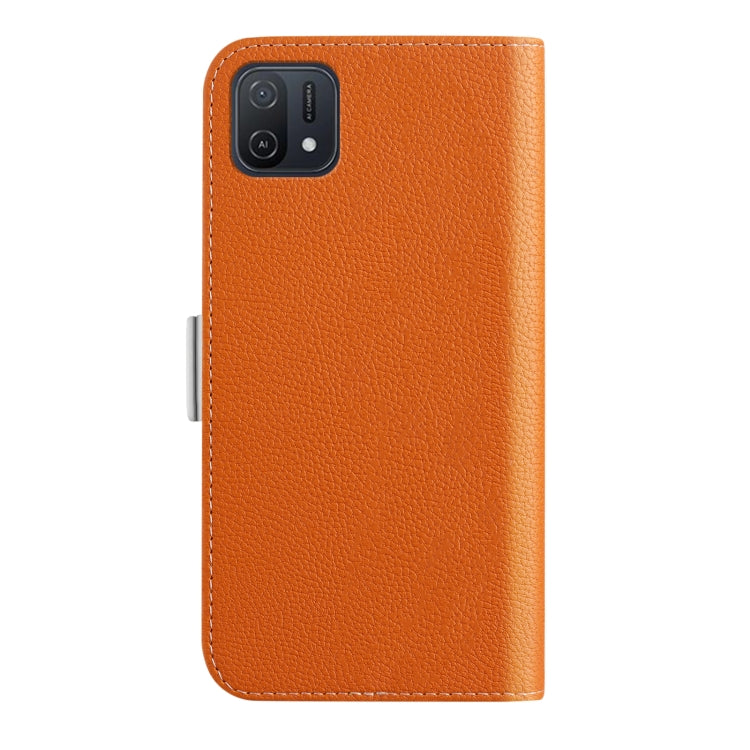 For OPPO A16K 4G Candy Color Litchi Texture Leather Phone Case