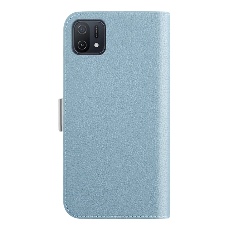For OPPO A16K 4G Candy Color Litchi Texture Leather Phone Case
