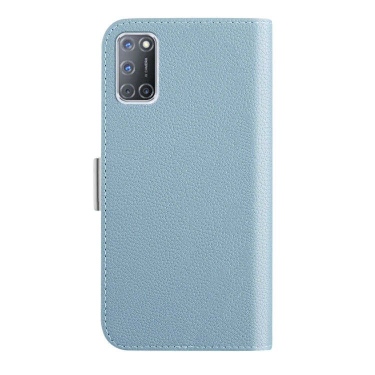 For OPPO A92 4G Candy Color Litchi Texture Leather Phone Case