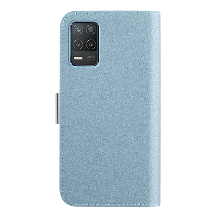 For OPPO Realme 8 5G Candy Color Litchi Texture Leather Phone Case