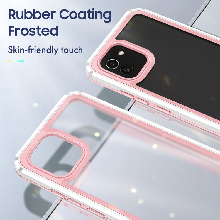 For Samsung Galaxy A03 164mm Bright Skin Feel PC + TPU Protective Phone Case