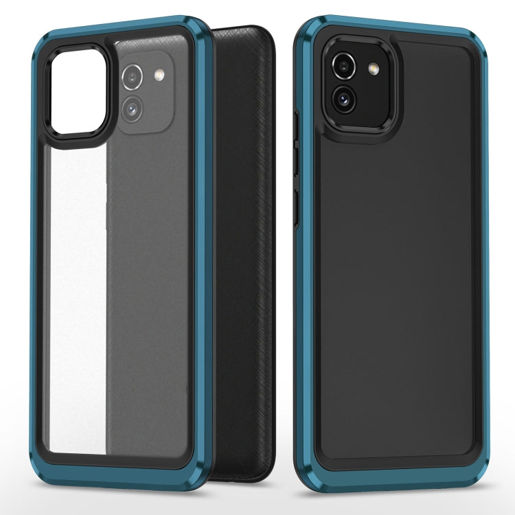 For Samsung Galaxy A03 164mm Bright Skin Feel PC + TPU Protective Phone Case