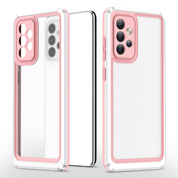 For Samsung Galaxy A52 5G / 4G Bright Skin Feel PC + TPU Protective Phone Case