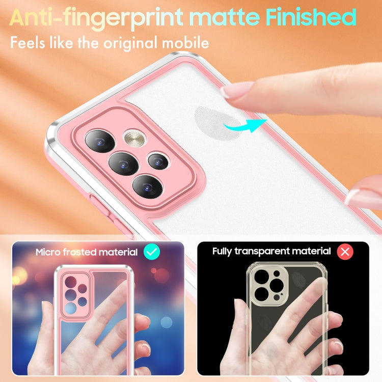 For Samsung Galaxy A52 5G / 4G Bright Skin Feel PC + TPU Protective Phone Case