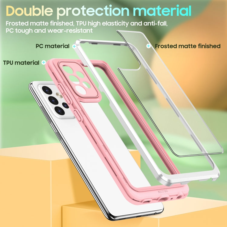 For Samsung Galaxy A52 5G / 4G Bright Skin Feel PC + TPU Protective Phone Case