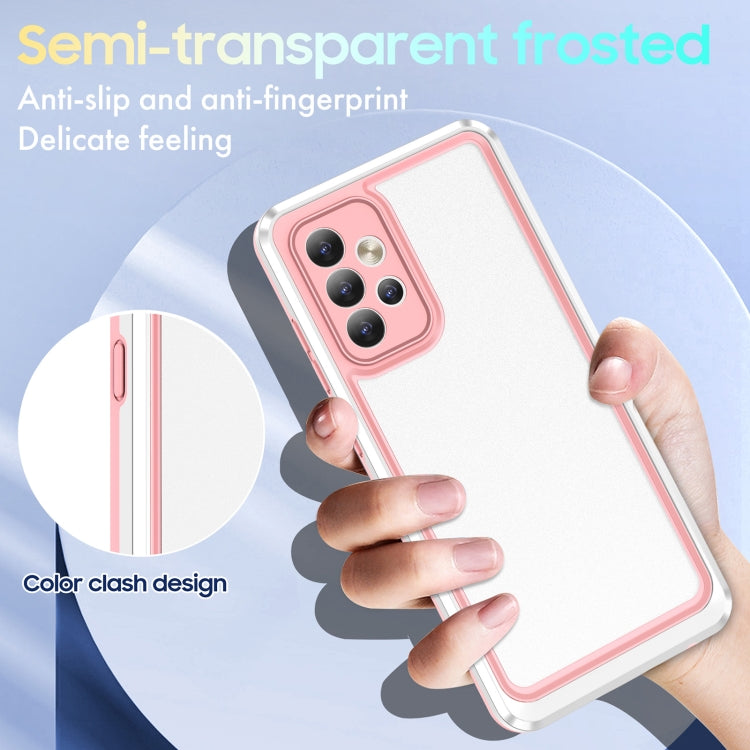For Samsung Galaxy A52 5G / 4G Bright Skin Feel PC + TPU Protective Phone Case