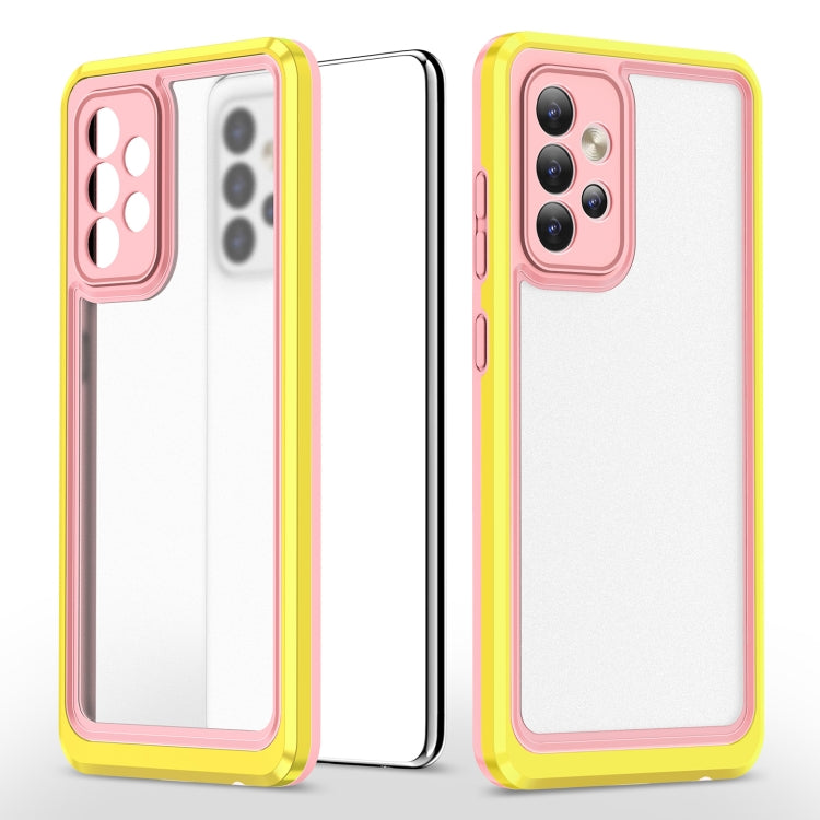 For Samsung Galaxy A52 5G / 4G Bright Skin Feel PC + TPU Protective Phone Case