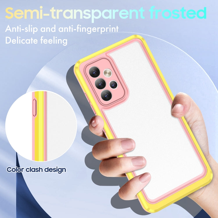 For Samsung Galaxy A52 5G / 4G Bright Skin Feel PC + TPU Protective Phone Case