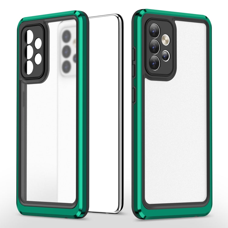 For Samsung Galaxy A52 5G / 4G Bright Skin Feel PC + TPU Protective Phone Case