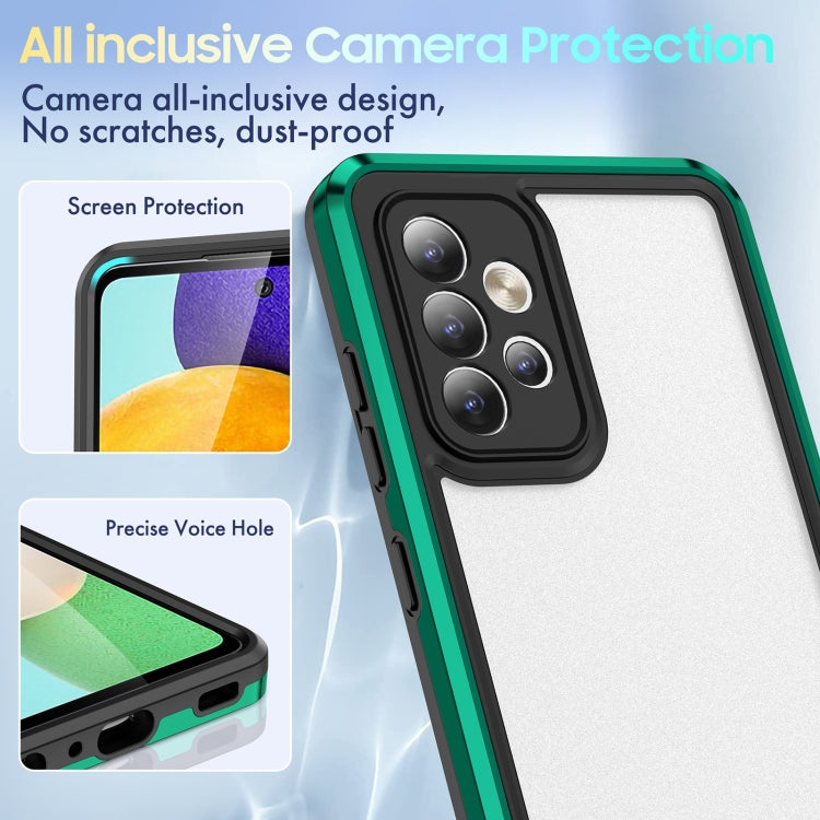For Samsung Galaxy A52 5G / 4G Bright Skin Feel PC + TPU Protective Phone Case