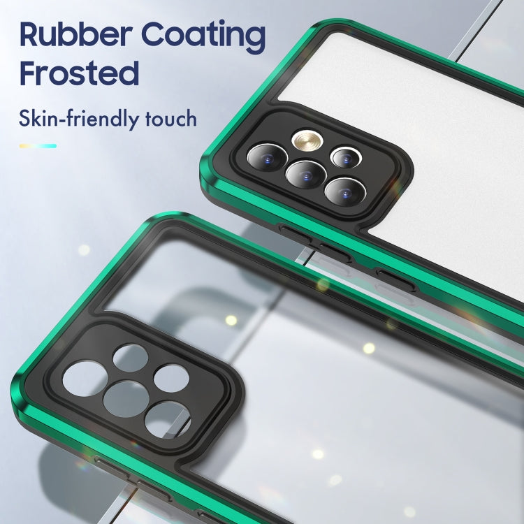 For Samsung Galaxy A52 5G / 4G Bright Skin Feel PC + TPU Protective Phone Case
