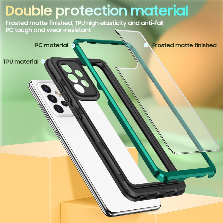 For Samsung Galaxy A52 5G / 4G Bright Skin Feel PC + TPU Protective Phone Case