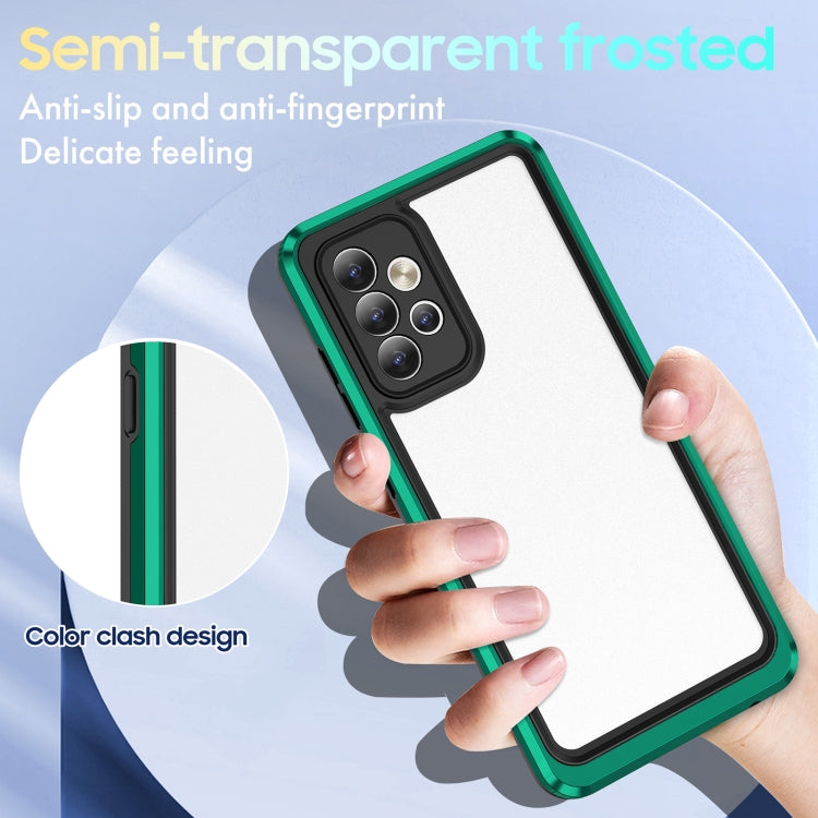 For Samsung Galaxy A52 5G / 4G Bright Skin Feel PC + TPU Protective Phone Case