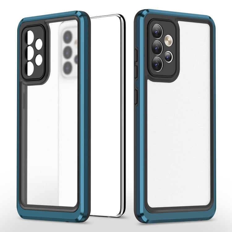 For Samsung Galaxy A52 5G / 4G Bright Skin Feel PC + TPU Protective Phone Case