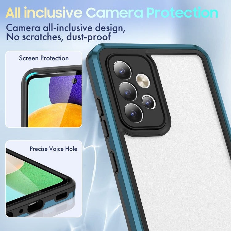 For Samsung Galaxy A52 5G / 4G Bright Skin Feel PC + TPU Protective Phone Case